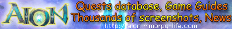 Aion Mmorpg Life Database