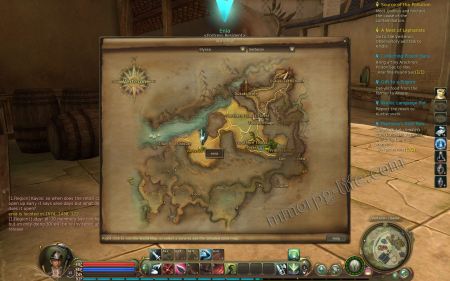 Talk to Enia to begin the quest. medium