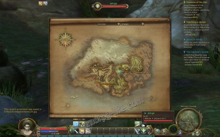 Talk to NPC Alfrigh to get the quest medium