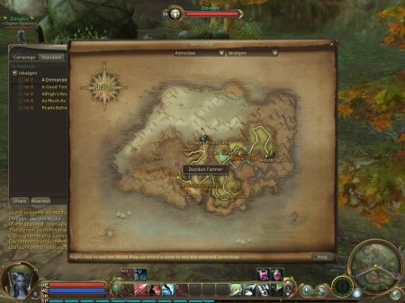 Kill Dundun Farmers and Looklooks for the quest item medium