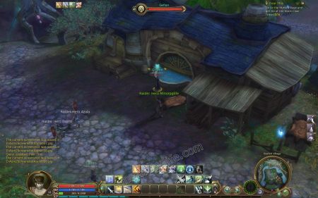 Get the quest from NPC Gefion medium