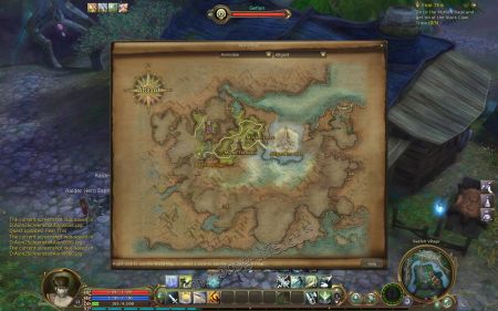 Get the quest from NPC Gefion medium