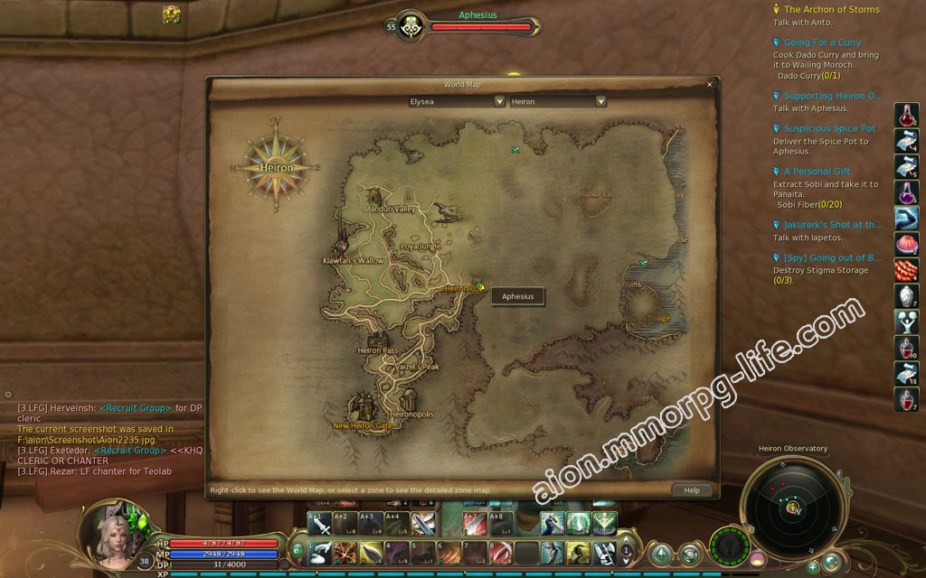 Aion MmorpgLife Aion the Tower of Eternity Fansite